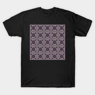 Saucer Magnolia Kaleidoscope pattern 3 T-Shirt